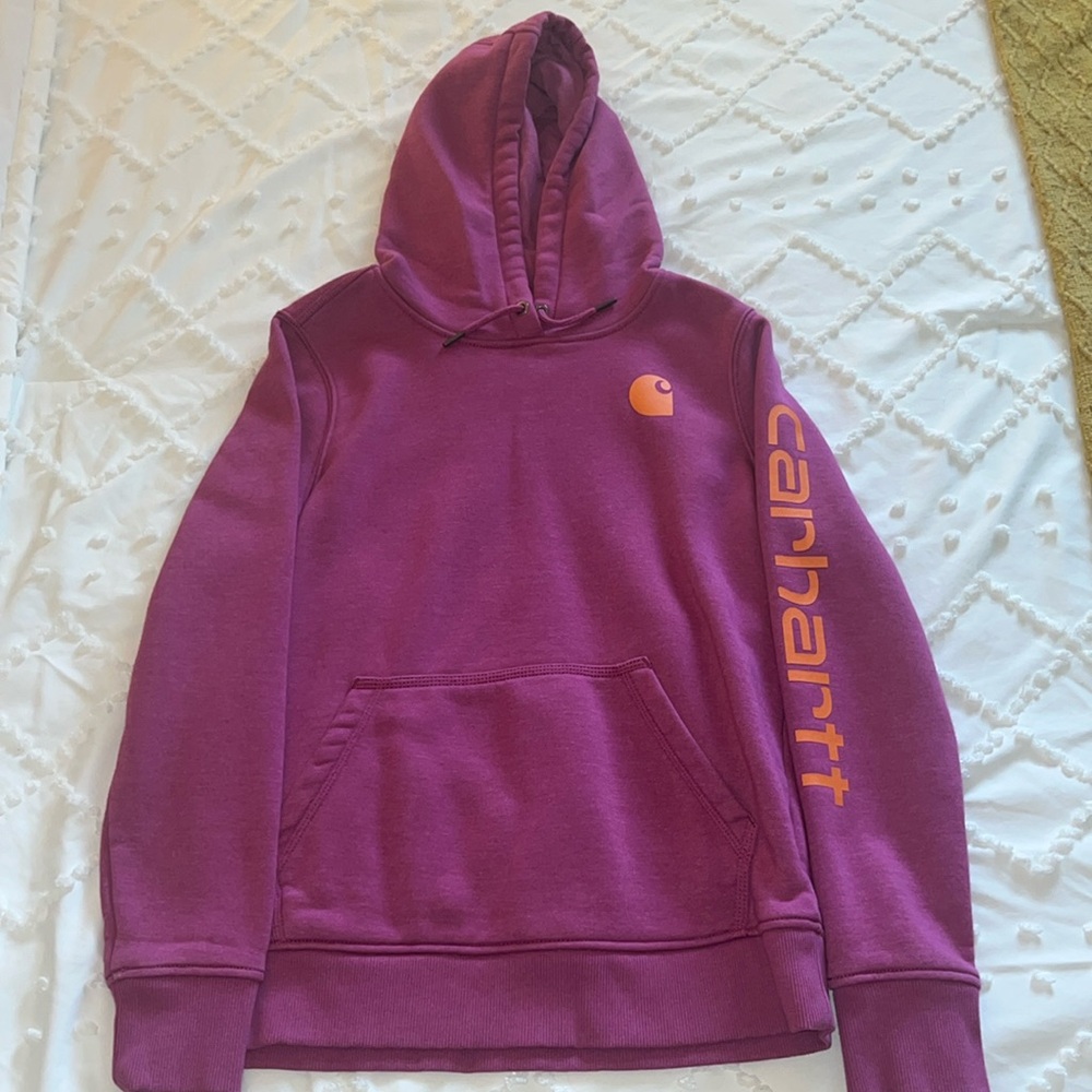 Womens Carhartt purple hoodie